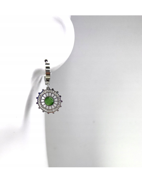 Kolczyki ze stali chirurgicznej Lolita Accessories srebrne