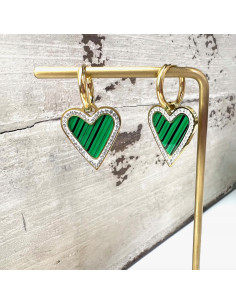 Kolczyki ze stali chirurgicznej Lolita Accessories złote... 2