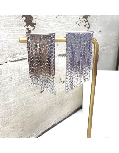 Kolczyki błyszczące łańcuszki Lolita...