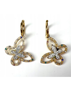 Kolczyki ze stali chirurgicznej Lolita Accessories złote...