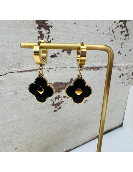 Kolczyki ze stali chirurgicznej Lolita Accessories złote