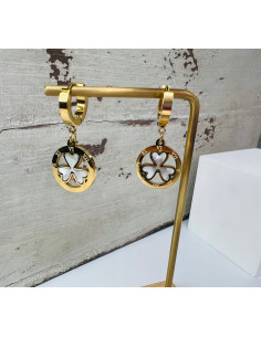 Kolczyki ze stali chirurgicznej Lolita Accessories złote