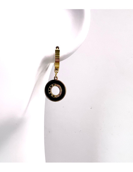 Kolczyki ze stali chirurgicznej Lolita Accessories złote