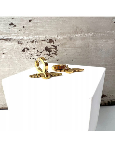 Kolczyki BOHO ze stali chirurgicznej Lolita...