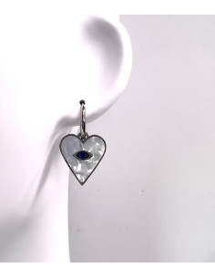 Kolczyki ze stali chirurgicznej Lolita Accessories srebrne 2