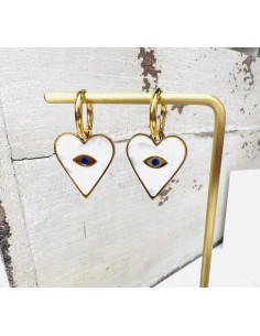 Kolczyki ze stali chirurgicznej Lolita Accessories złote