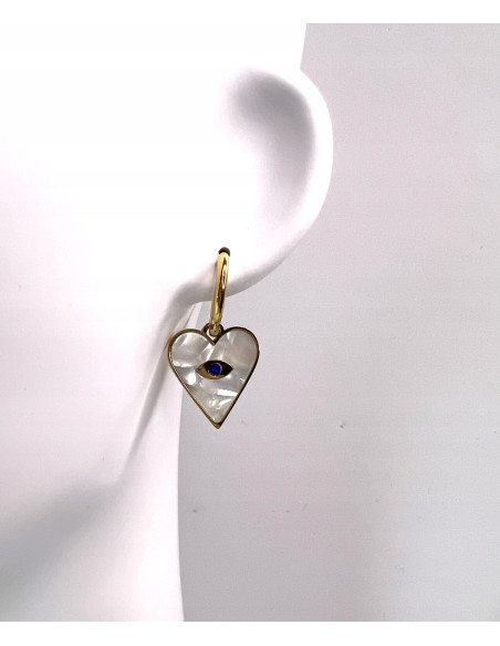 Kolczyki ze stali chirurgicznej Lolita Accessories złote