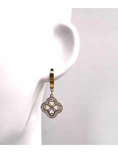 Kolczyki ze stali chirurgicznej Lolita Accessories złote