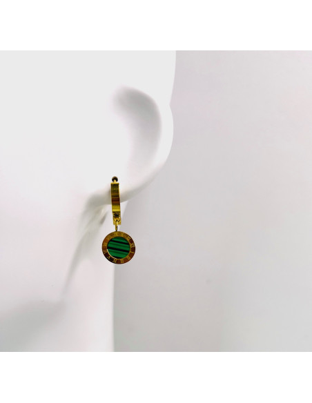 Kolczyki ze stali chirurgicznej Lolita Accessories złote