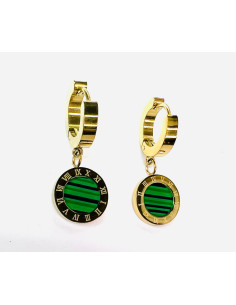 Kolczyki ze stali chirurgicznej Lolita Accessories złote 2