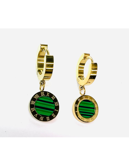 Kolczyki ze stali chirurgicznej Lolita Accessories złote