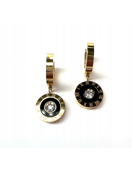 Kolczyki ze stali chirurgicznej Lolita Accessories złote