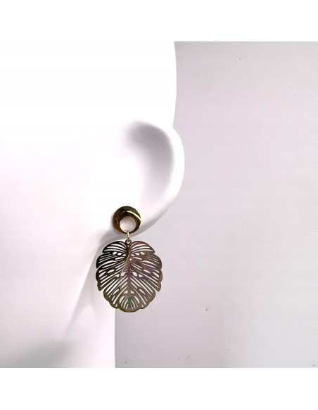 Kolczyki ze stali chirurgicznej Lolita Accessories złote