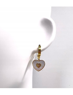 Kolczyki ze stali chirurgicznej Lolita Accessories złote