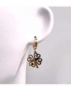 Kolczyki ze stali chirurgicznej Lolita Accessories złote... 2