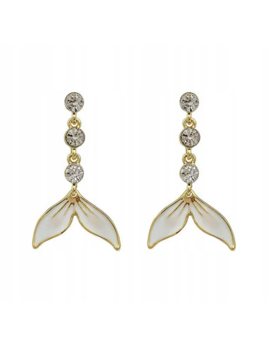 Kolczyki złote Lolita Accessories srebrny sztyft 925