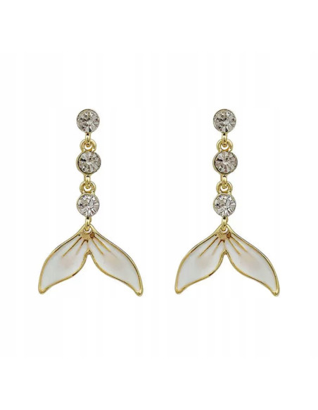 Kolczyki złote Lolita Accessories srebrny sztyft 925