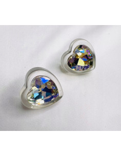 Kolczyki z cyrkoniami Maxi Duże Lolita Accessories