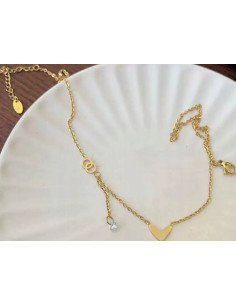 Naszyjnik Celebrytka ze stali chirurgicznej Lolita...