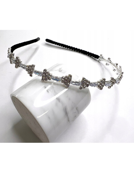 Opaska do włosów z cyrkoniami Lolita Accessories