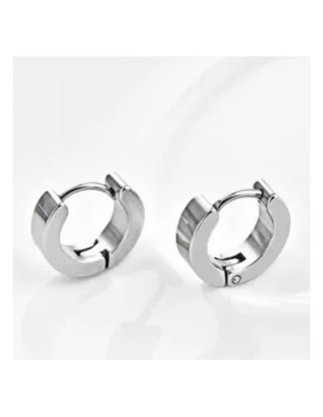 Kolczyki KOŁA stal chirurgiczna Lolita Accessories srebrny 1,5 cm