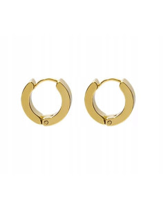 Kolczyki złote koła stal chirurgiczna Lolita Accessories...