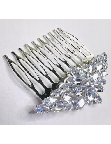 Grzebień wsuwany do włosów ozdobny diamenty Lolita Accessories