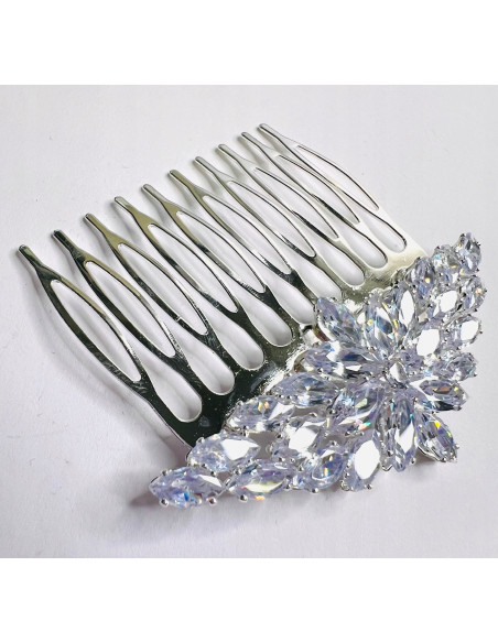 Grzebień wsuwany do włosów ozdobny diamenty Lolita Accessories