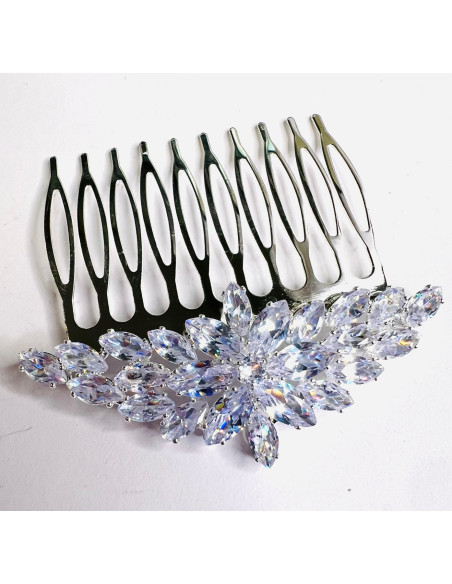 Grzebień wsuwany do włosów ozdobny diamenty Lolita Accessories