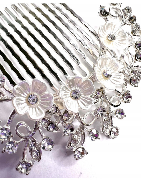 Grzebień wsuwany do włosów ozdobny diamenty Lolita Accessories