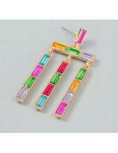 Kolczyki sztyft srebro "925" Premium NA IMPREZE, BAL,... 2