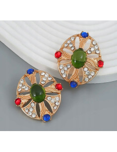 Kolczyki Vintage sztyft srebro "925" Premium NA IMPREZE,... 2