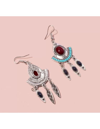 Kolczyki BoHO Bali wyjątkowe na festiwal Lolita...