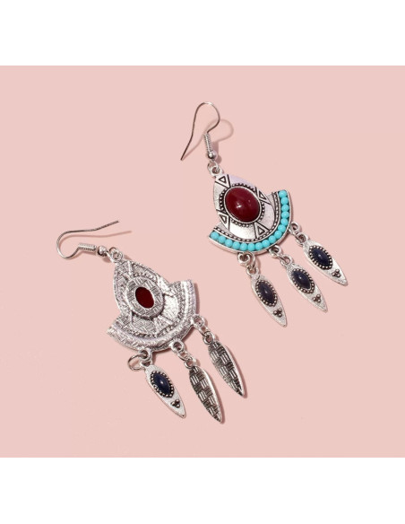 Kolczyki BoHO Bali wyjątkowe na festiwal Lolita Accessories