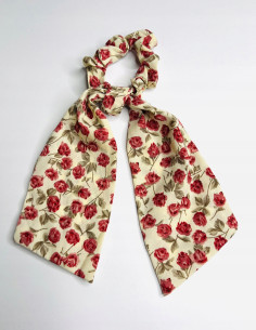 Lolita Accessories gumka do włosów scrunchie z kokardą