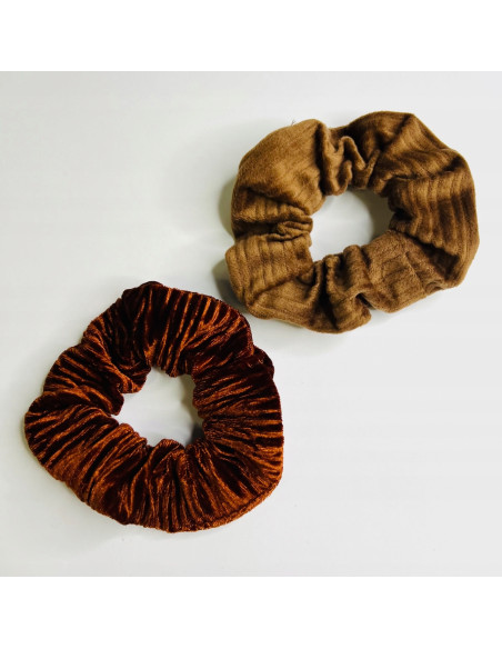 ZESTAW 2 SZTUKI GUMKA DO WŁOSÓW SCRUNCHIE