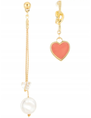 Kolczyki asymetryczne Lolita Accessories serce