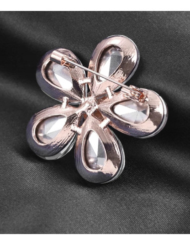 Broszka ozdobna Lolita Accessories brązowy z...