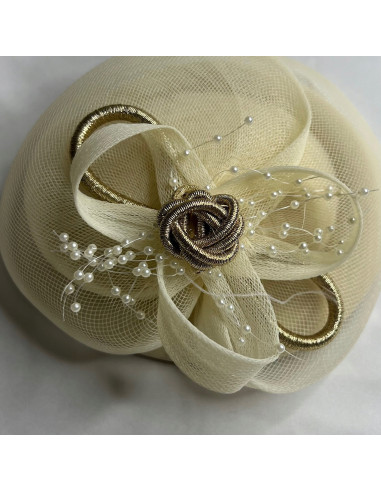 Fascynator na głowę Stroik na głowę Toczek...