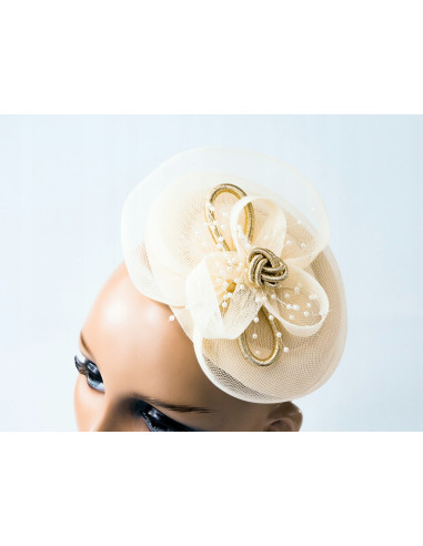 Fascynator na głowę Stroik na głowę Toczek...