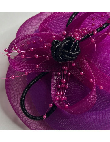 Fascynator na głowę Stroik na głowę Toczek...