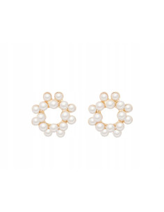 kolczyki z perłami srebrny sztyft 925 Lolita Accessories...