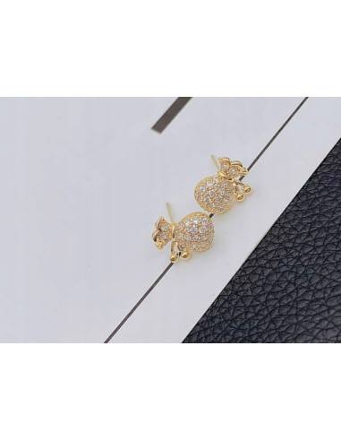 Kolczyki złote Lolita Accessories srebrny...