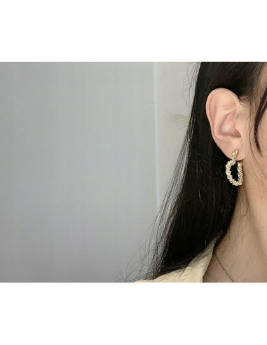 Kolczyki Lolita Accessories Srebrny sztyft...