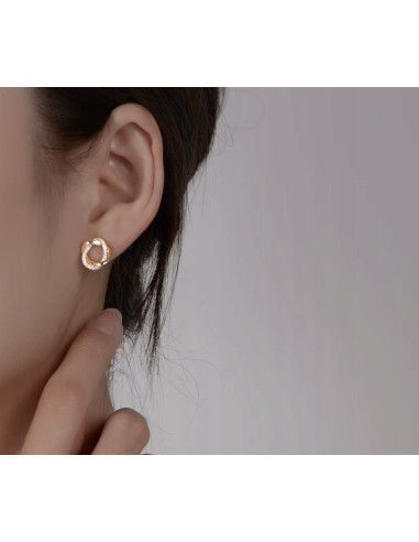 Kolczyki złote Lolita Accessories srebrny...