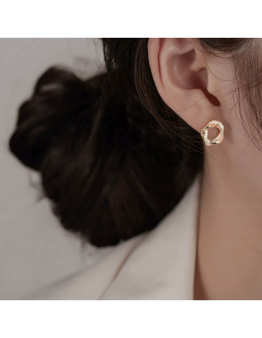 Kolczyki złote Lolita Accessories srebrny...