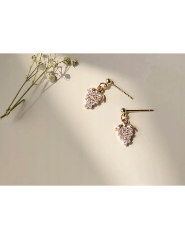 Kolczyki złote Lolita Accessories srebrny...