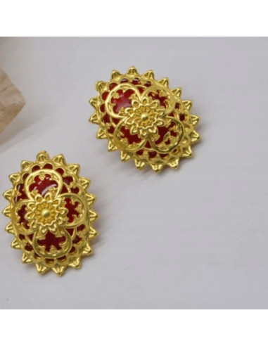 Kolczyki Lolita Accessories Srebrny sztyft...