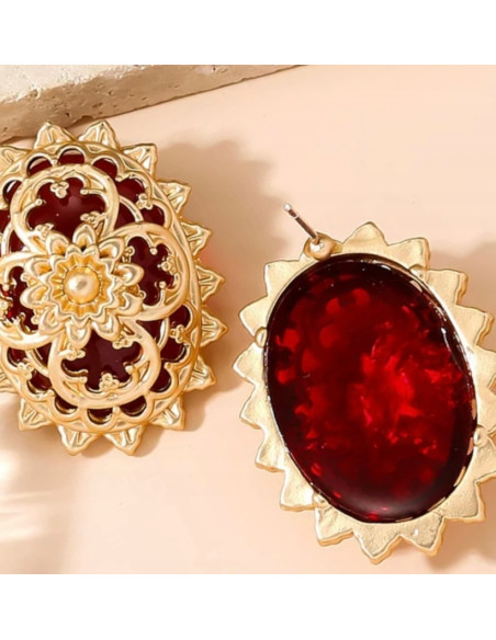 Kolczyki Lolita Accessories Srebrny sztyft "925" Vintage