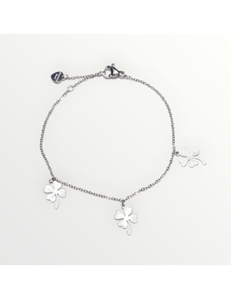 Bransoletka na rękę stal chirurgiczna Lolita Accessories srebrny